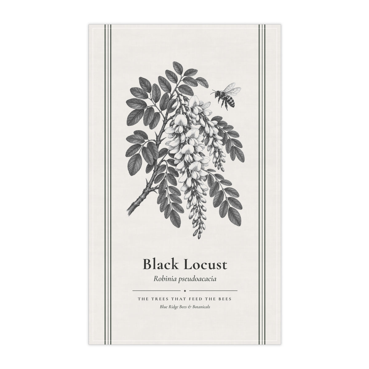 Black Locust Tea Towel